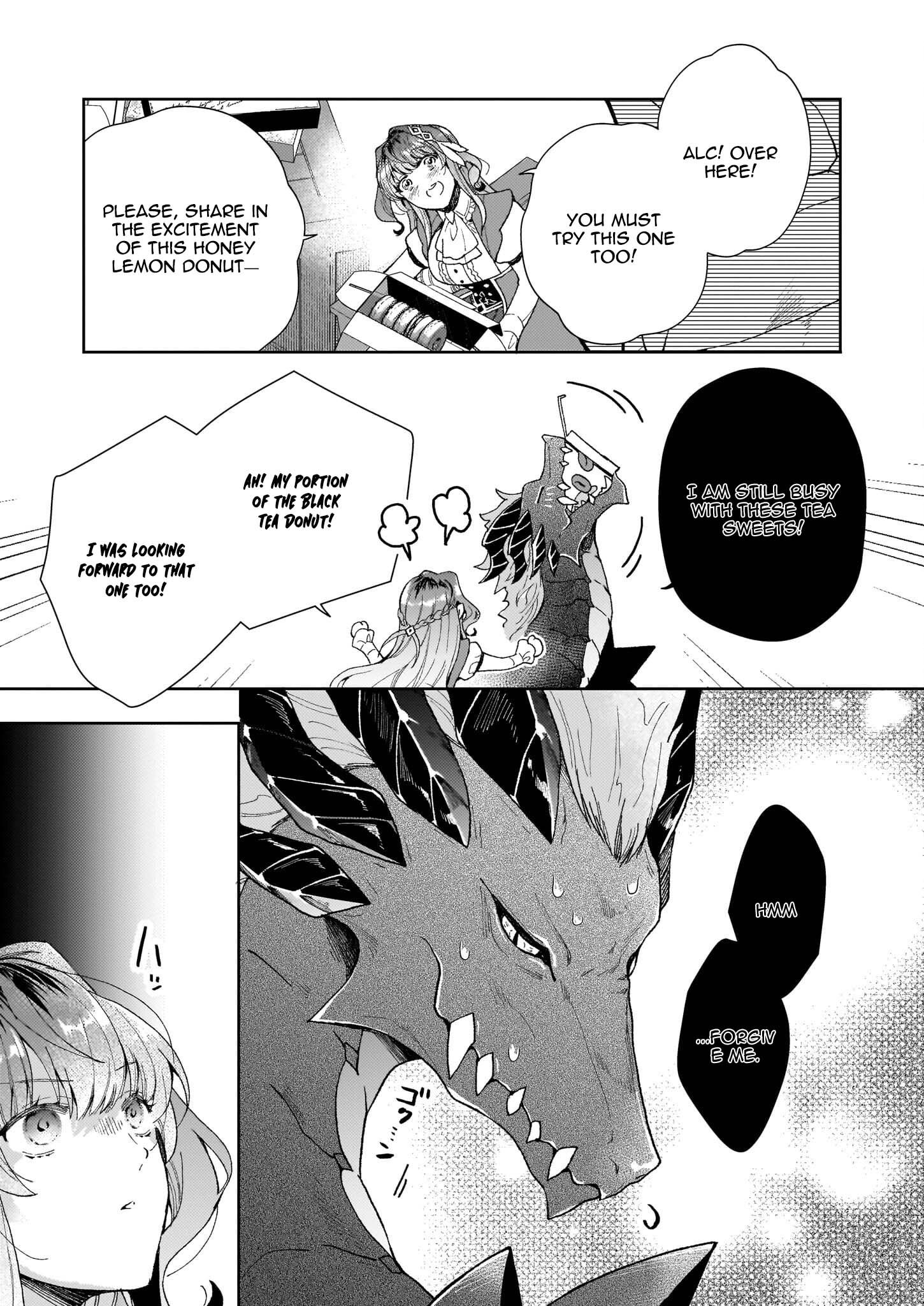 The Abandoned Sacrifice Feeds a Dark Dragon with Her "Delivery" Skill Chapter 3 - page 23